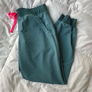 Figs Zamora joggers scrub pants in Hydrogreen